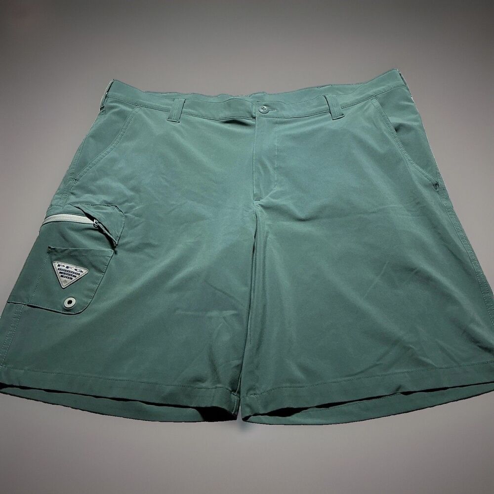 Columbia Shorts Mens 40 Omni Shield PFG Fishing Stretch 10 Inch Hybrid Swim